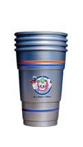 4-Pack Mr. Clamato Aluminum Ball Park Cups